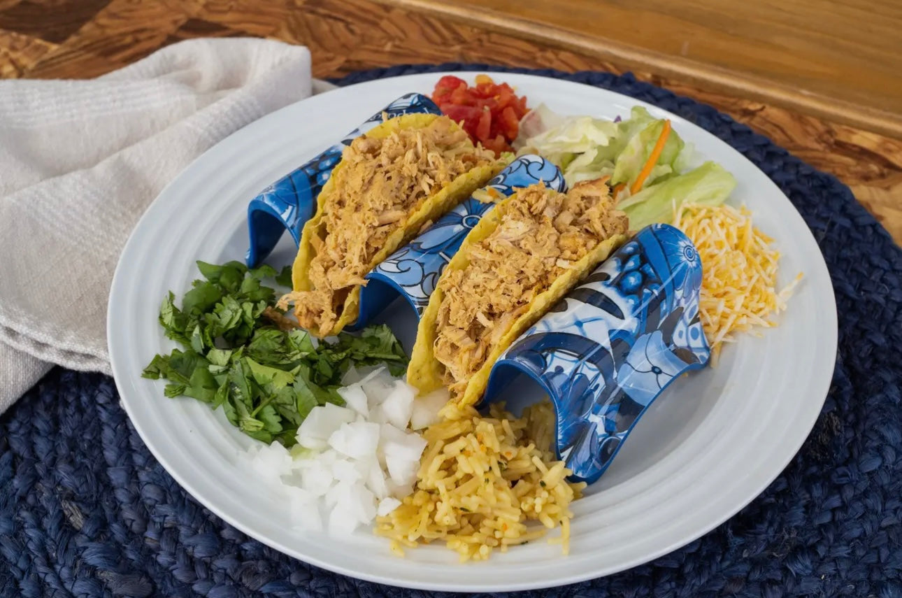 Crockstar Chicken Ranch Tacos