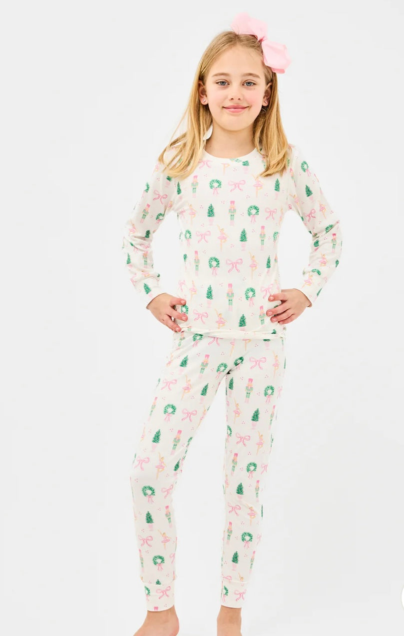 Girls Sugar Plum Dreams PJ's
