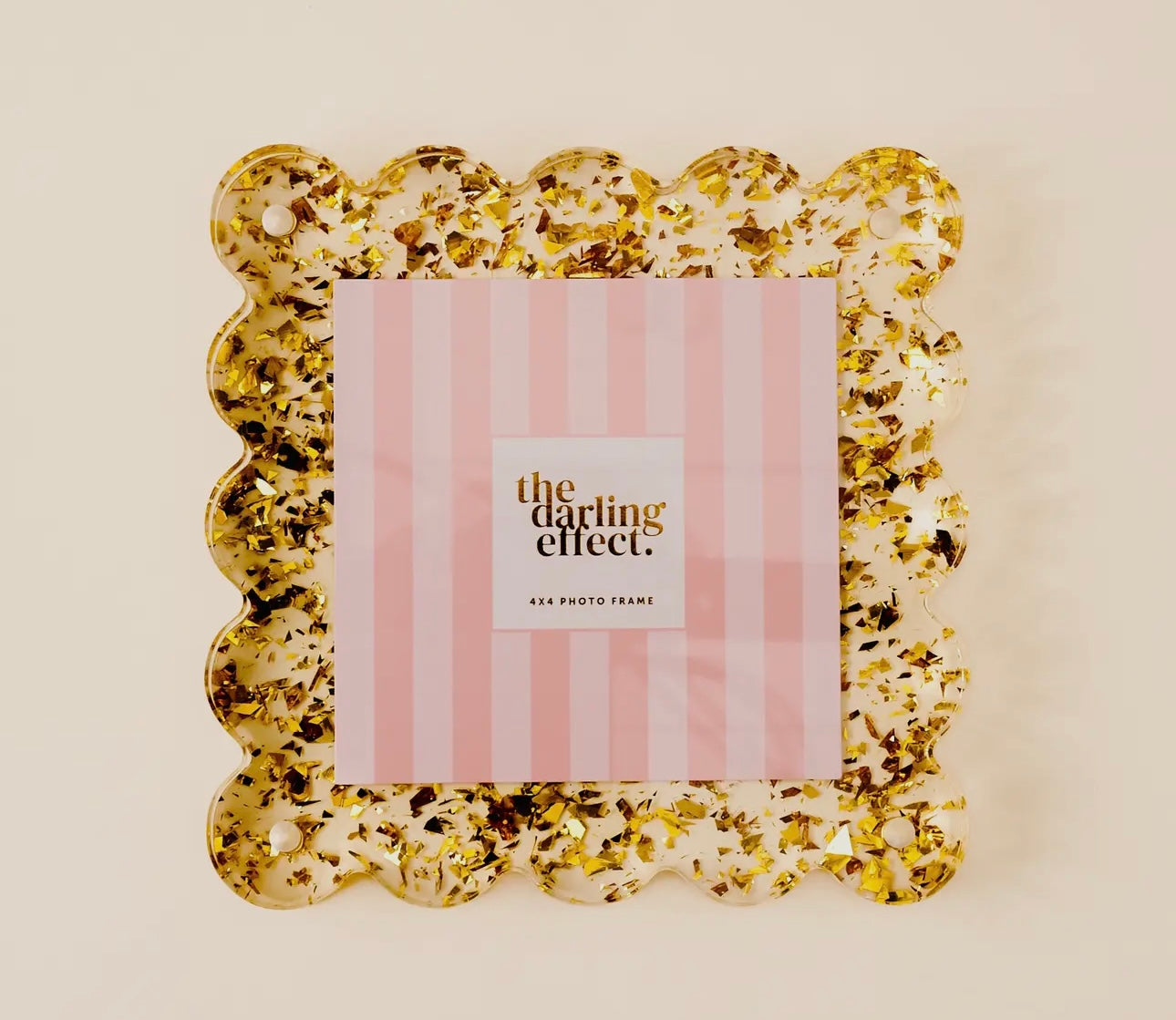 Scalloped Acrylic Frame