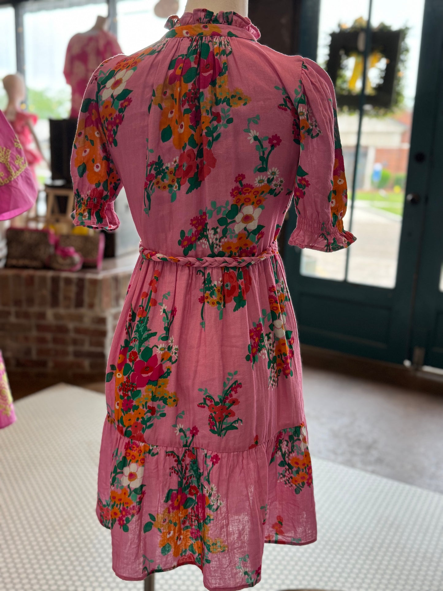 Floral Gauze Dress
