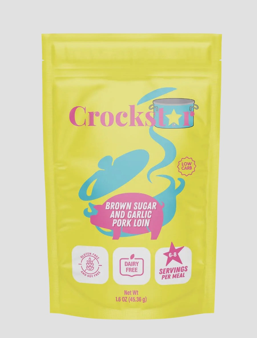 Crockstar Brown Sugar & Garlic Pork Loin