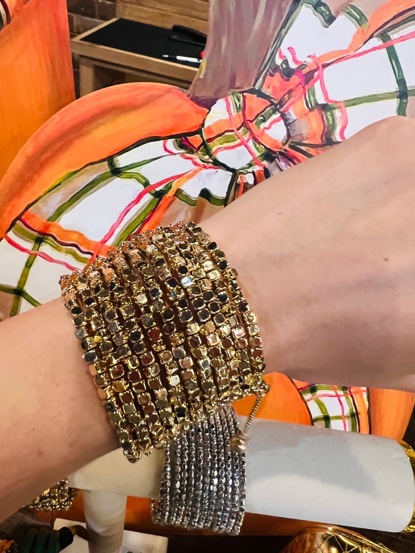 Champagne Omega Wrist Wrap