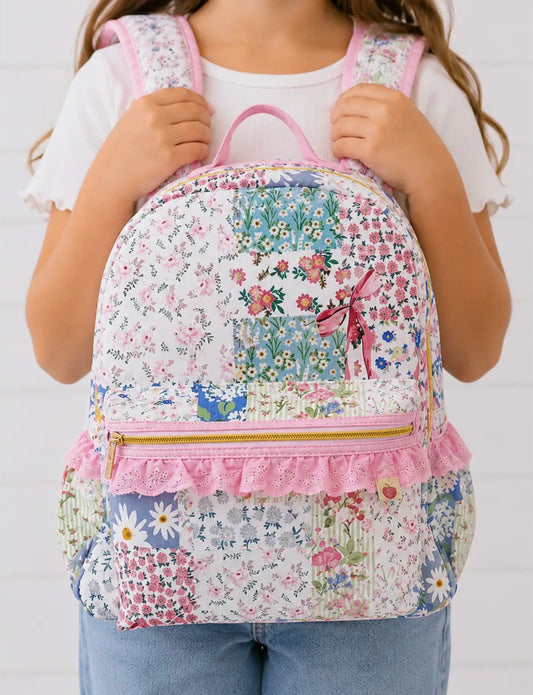 Bree Backpack- Bluebell Patchwork