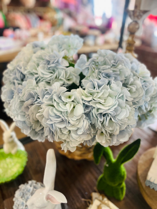 19" Real Touch Hydrangea
