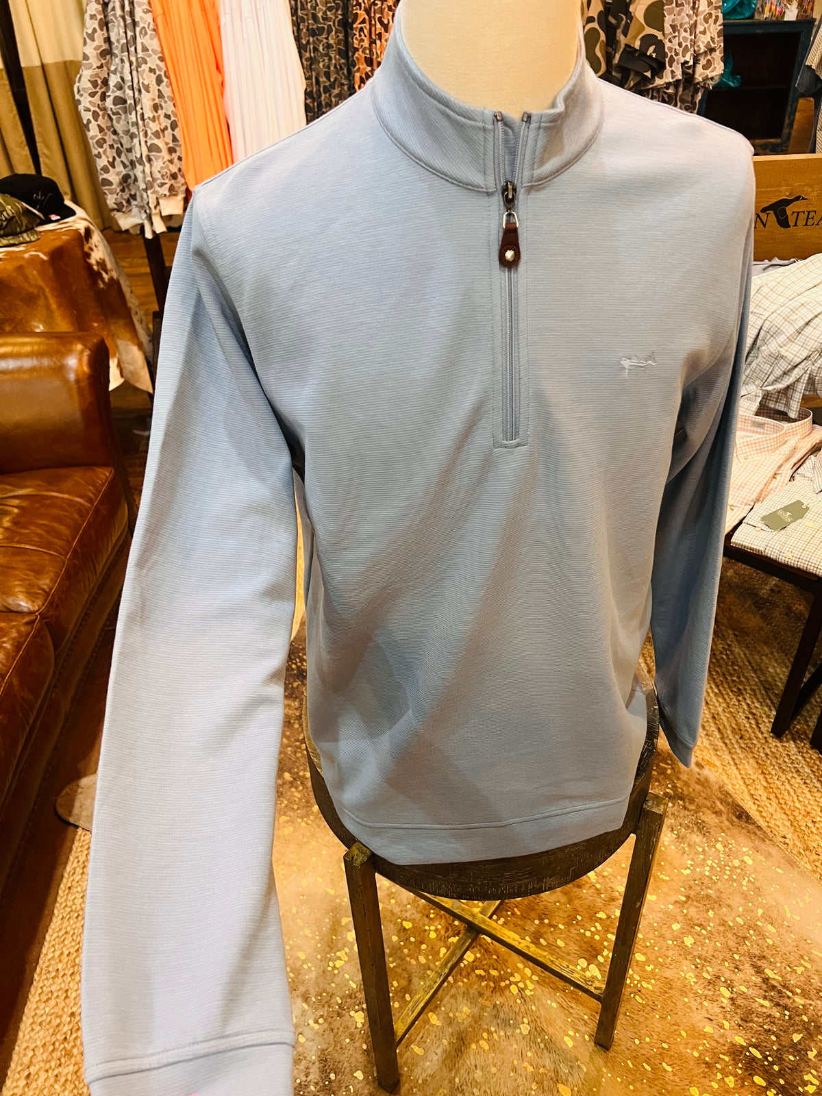 Blue Fog Harbor Quarter Zip