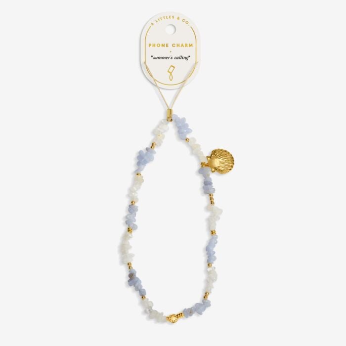 Cell Phone Charm- Seashell