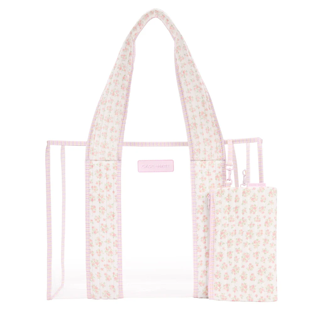 Quilted Ditsy Floral Jelly Tote