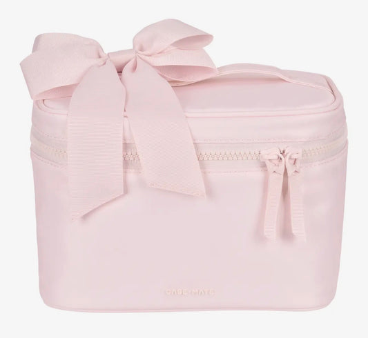 Ballet Pink Makeup Train Case
