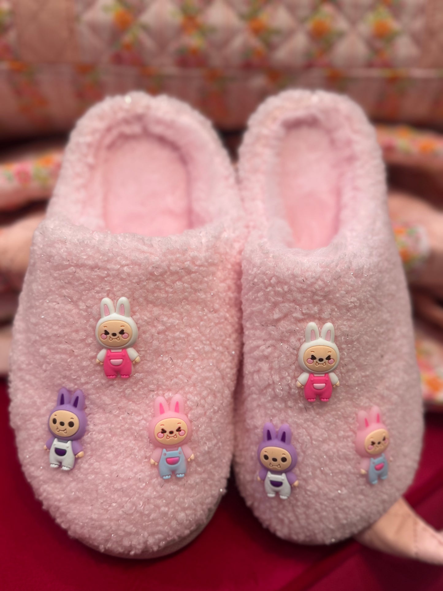 Pink LaBuBu Slippers