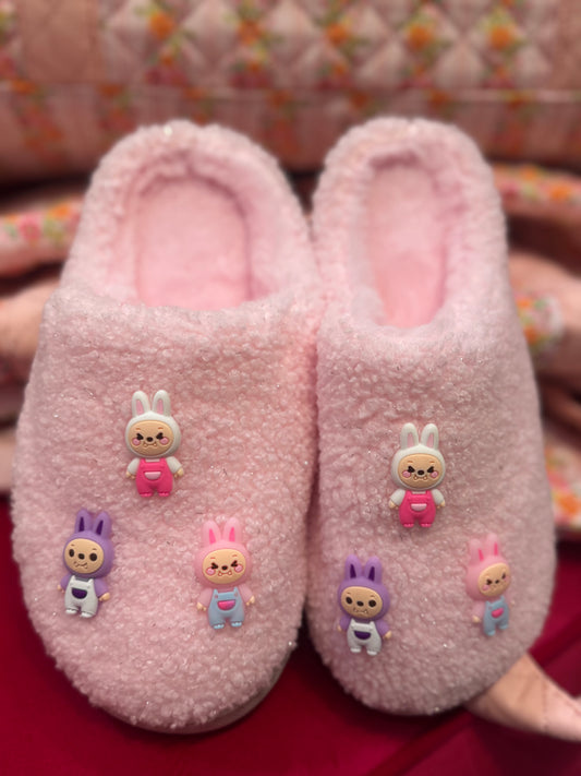 Pink LaBuBu Slippers