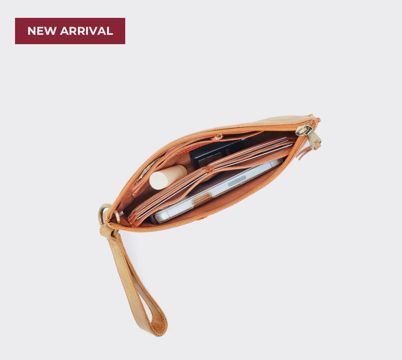 Vida Buffed Wristlet