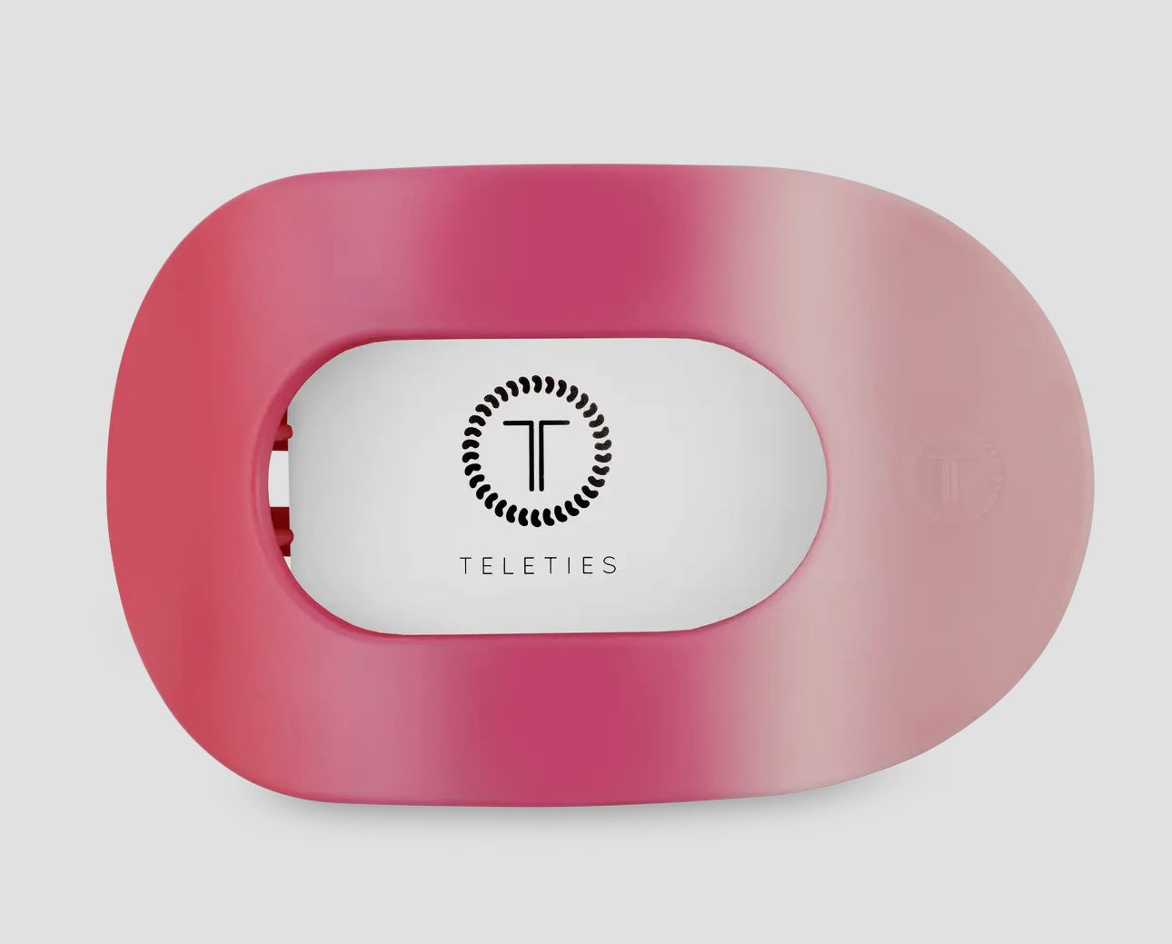 Teleties Valentine Round Flat Clip- Med.