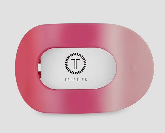 Teleties Valentine Round Flat Clip- Med.