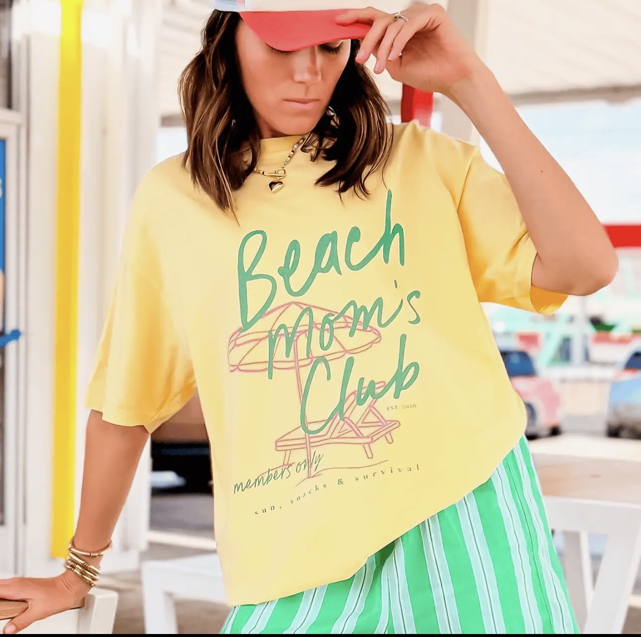 Beach Mom's Club Tee