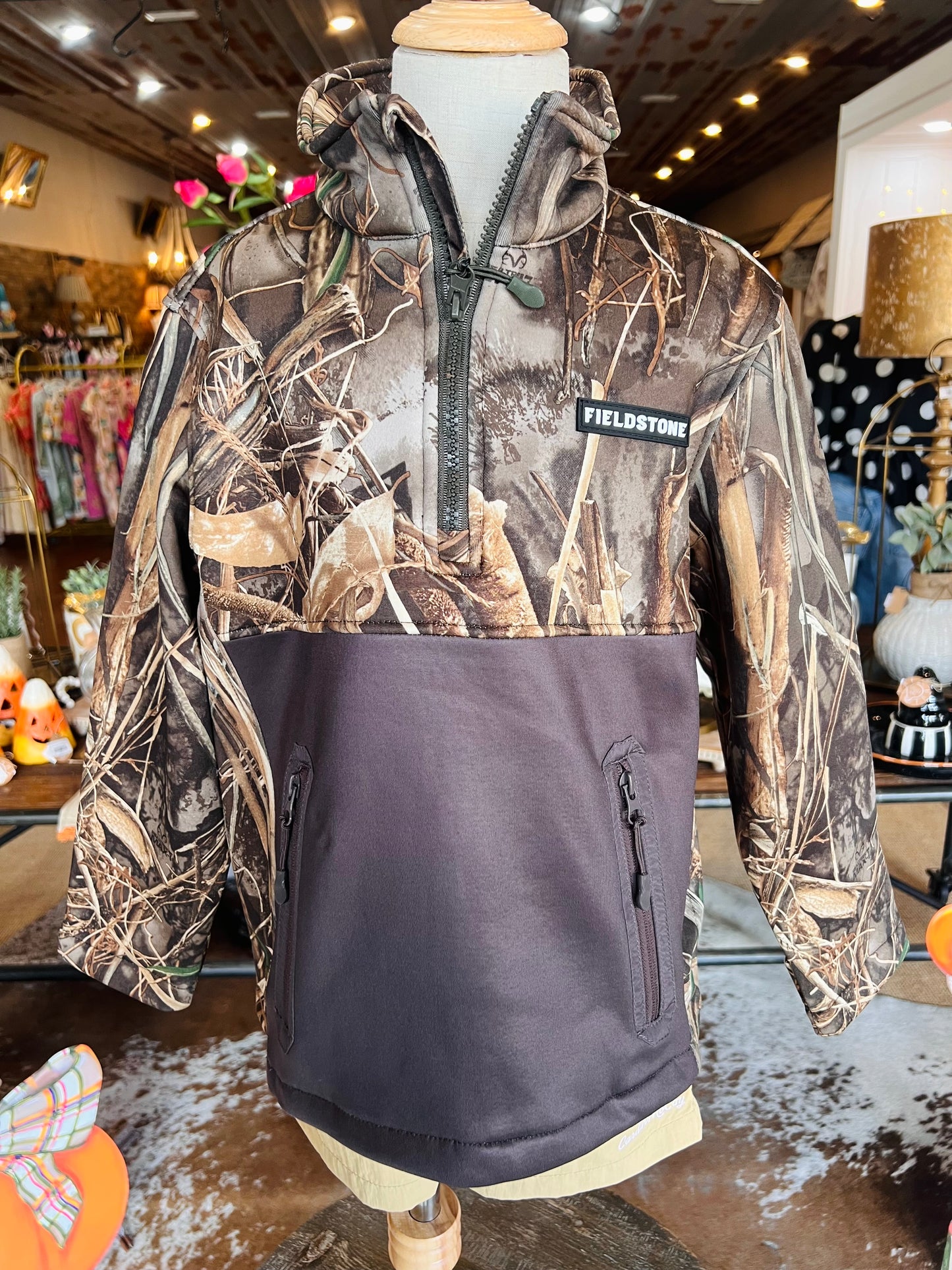 Youth Realtree Max-7 Quarter Zip