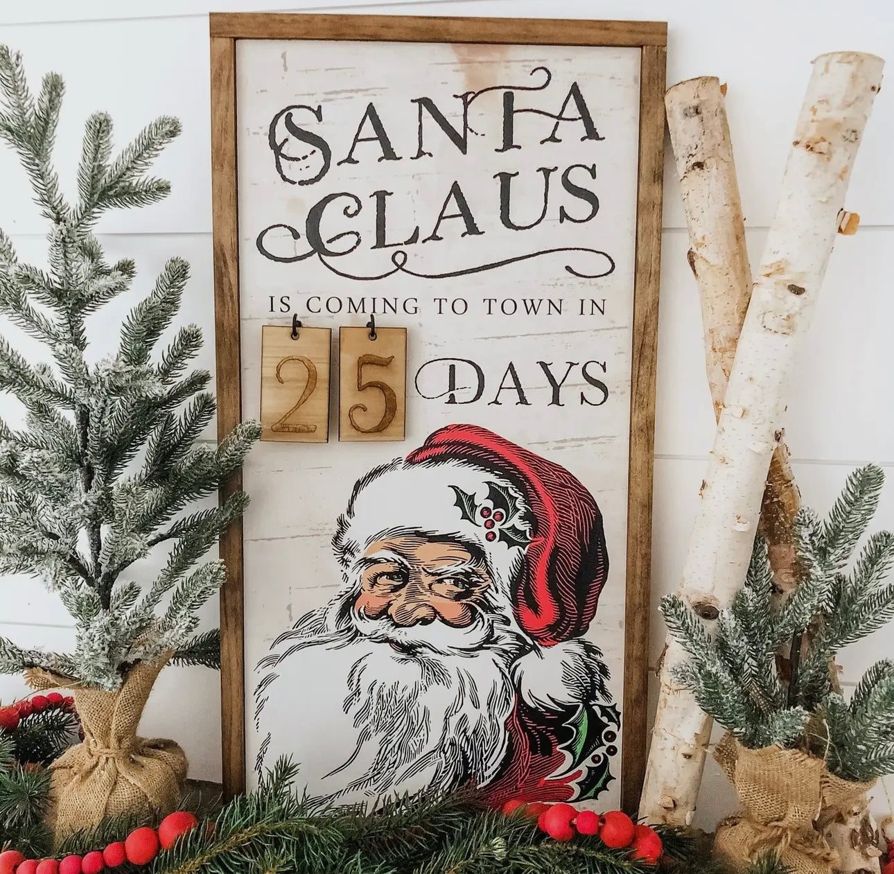 Santa Christmas Count Down