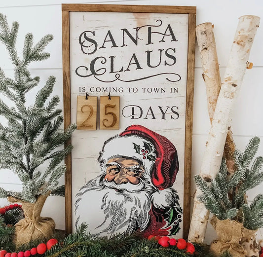 Santa Christmas Count Down