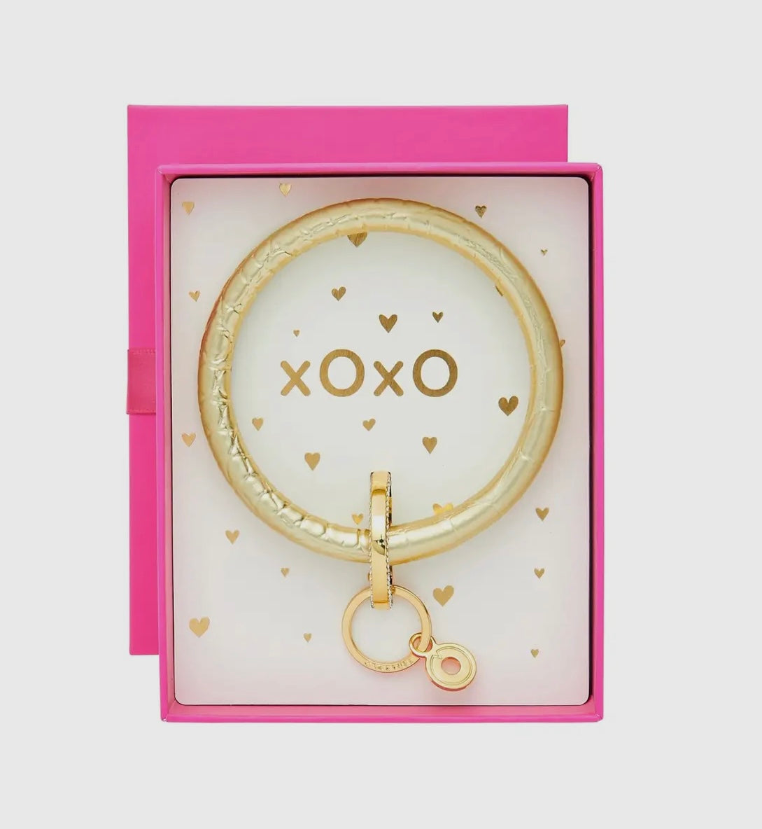 Leather Big O® Key Ring