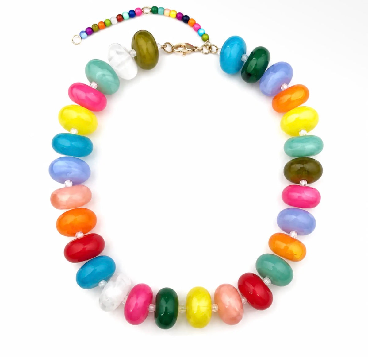 Over The Rainbow Statement Necklace