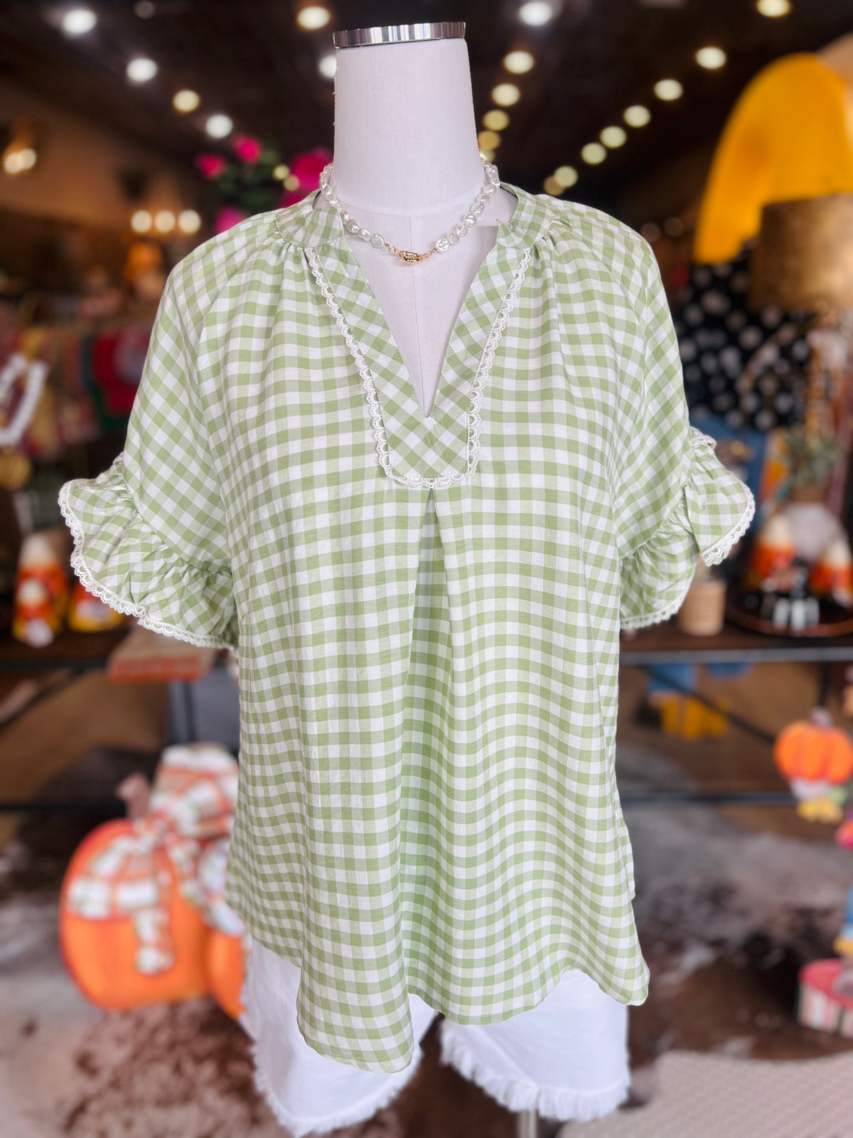 Sweet in Sage Top