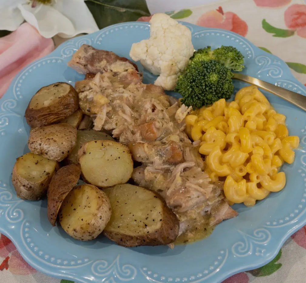 Crockstar Country Ranch Pork Chops