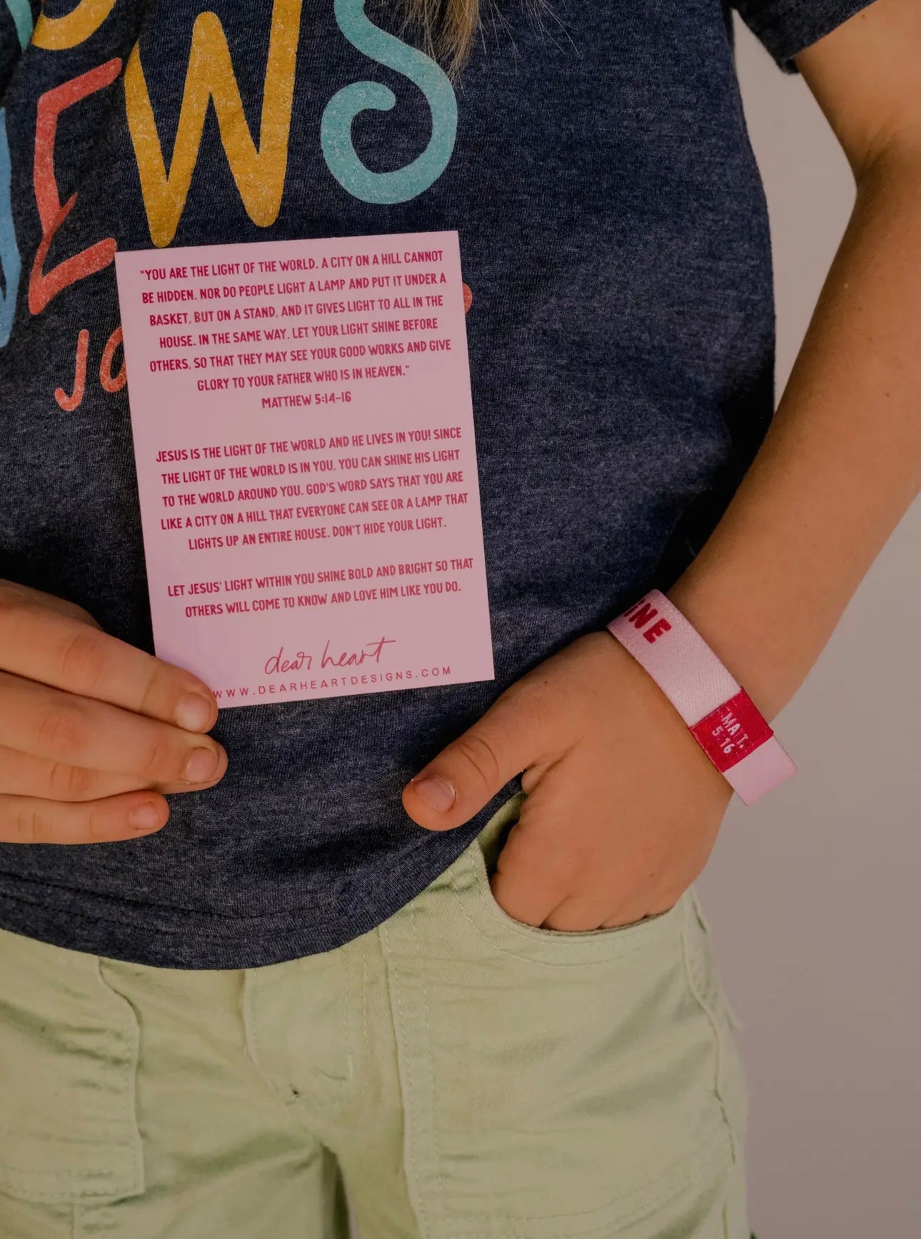 Let Your Light Shine Kids Bracelet