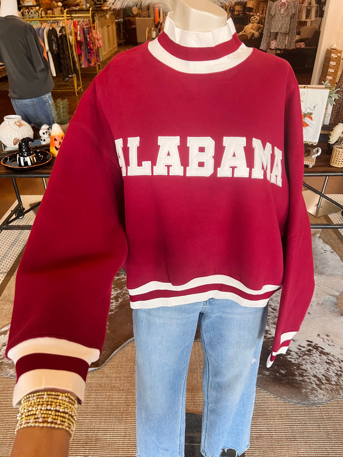Crimson Mockneck