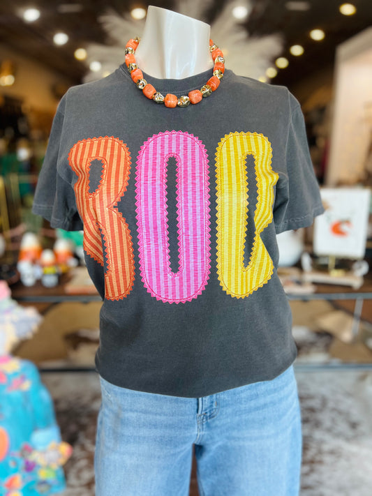 BOO Striped Tee