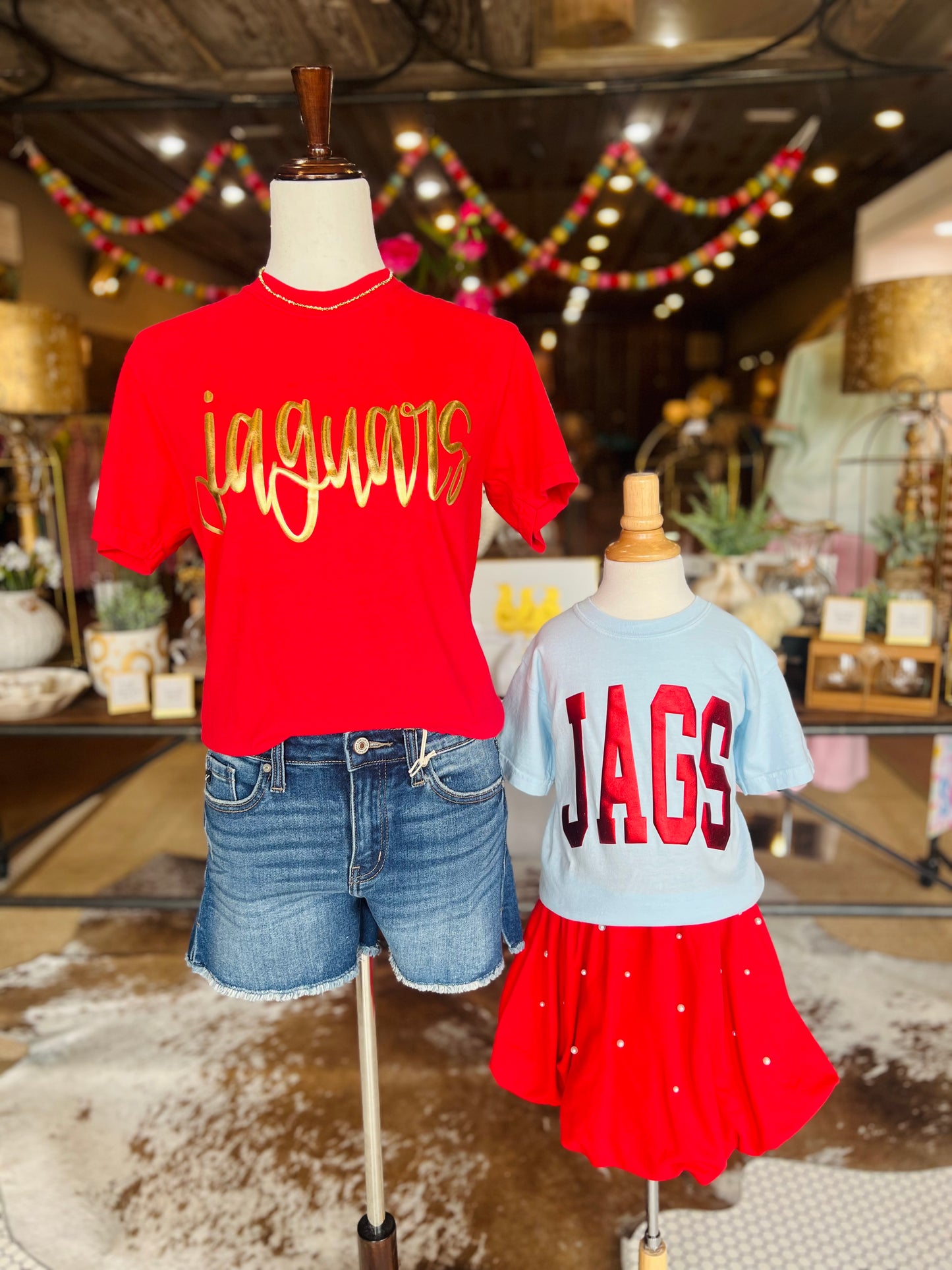 Youth Metallic Jag Tee
