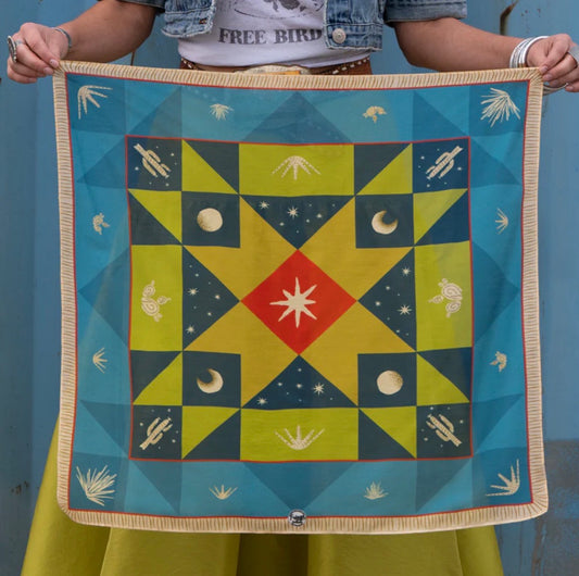 Quilted Desert- Bandana
