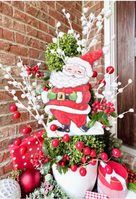 Belly Laugh Santa