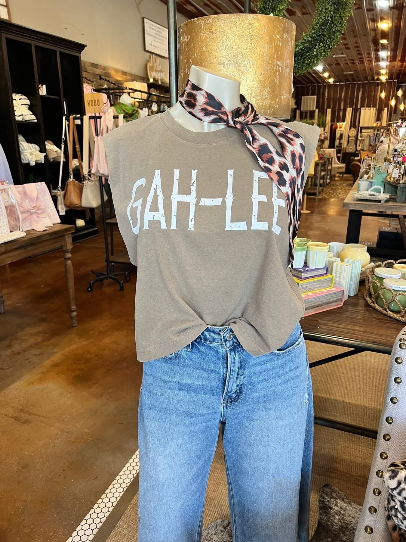 GAH-LEE Boxy Tank
