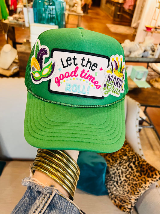 Good Times Roll Trucker Hat