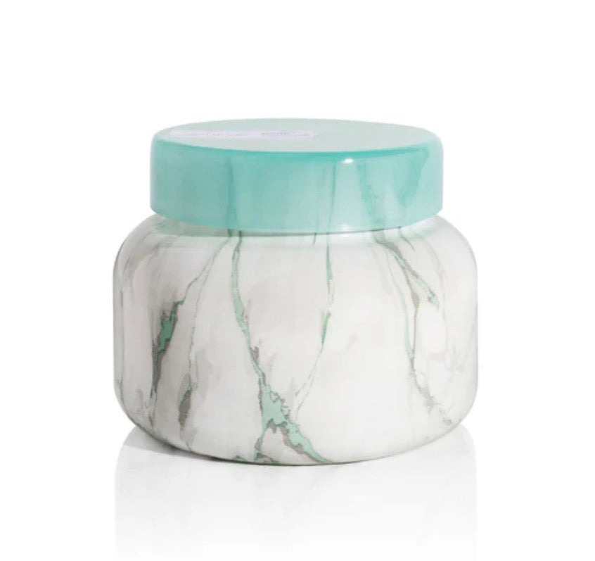 Coconut Santal Marble Travel Tin