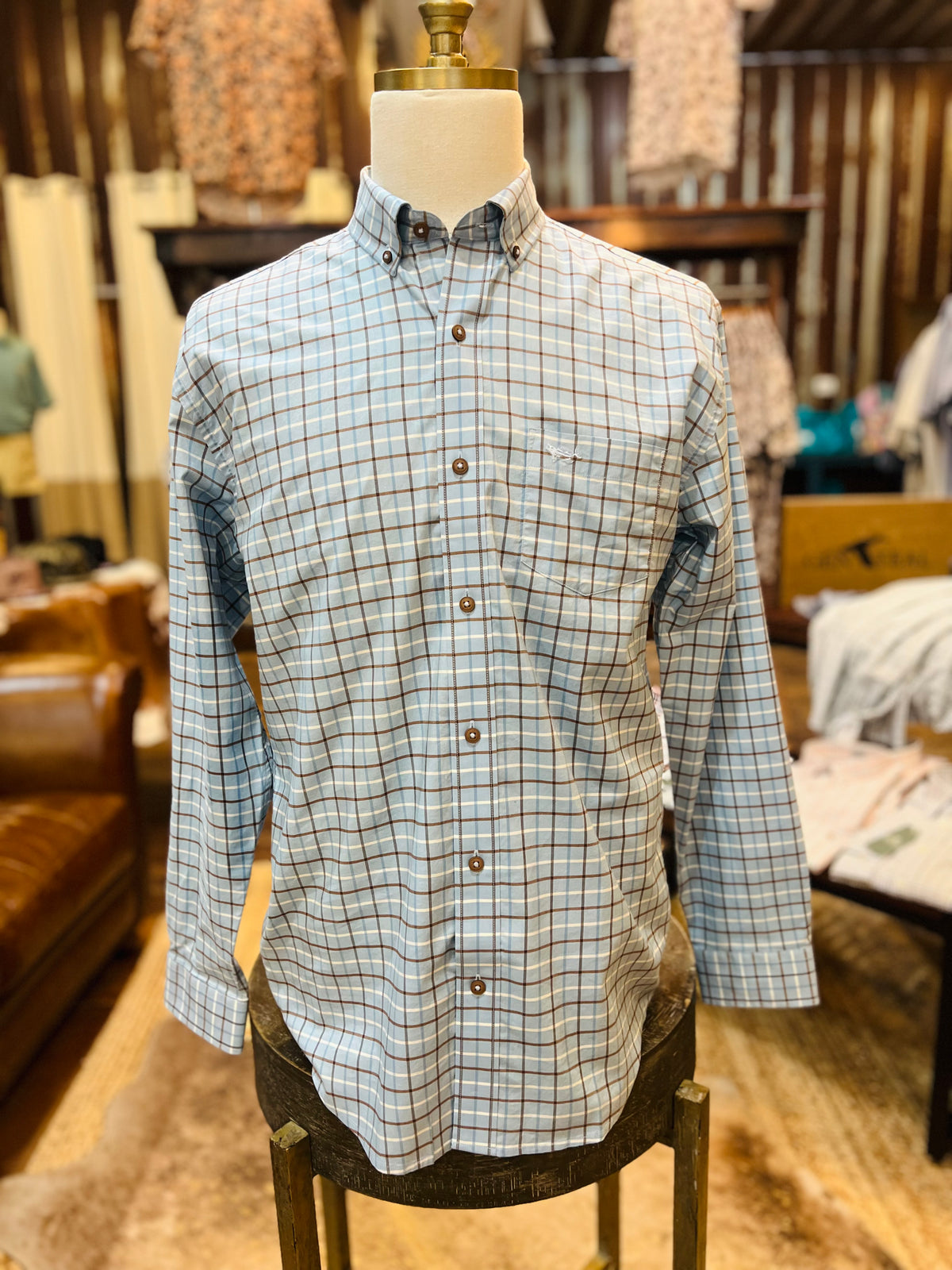Bay Blue Sports Shirt