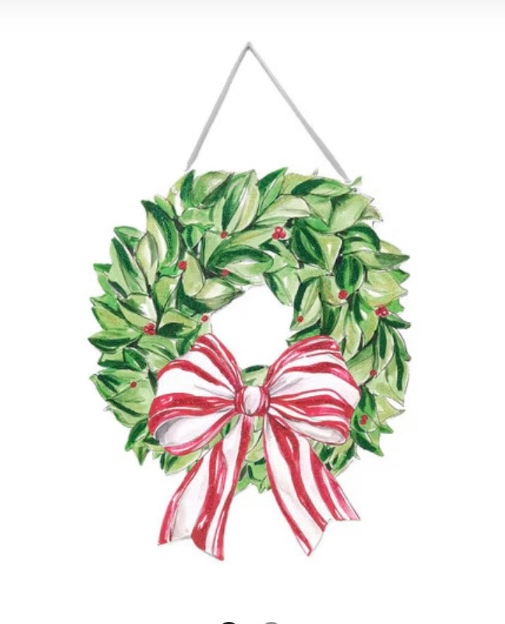 Traditional Tidings Door Hanger