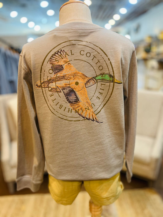 Youth Monument Mallard Long Sleeve Tee