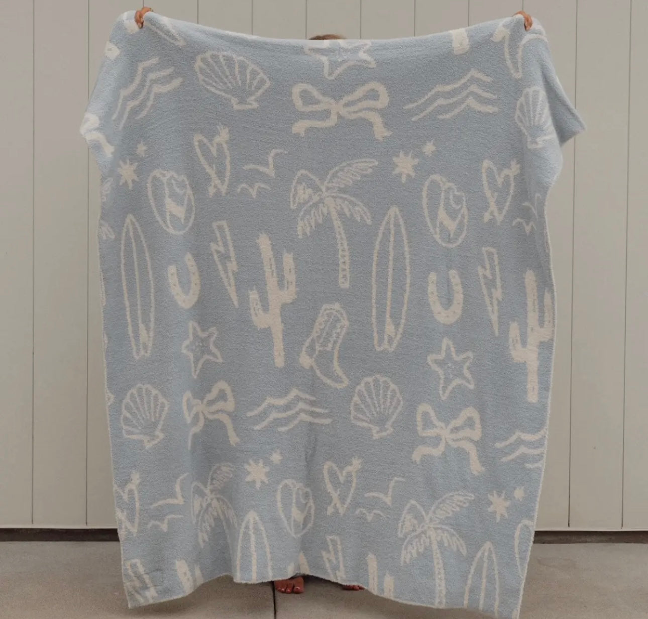 Coastal Cowgirl Luxe Blanket