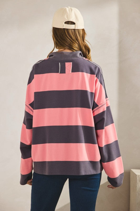 Vintage Striped Pullover