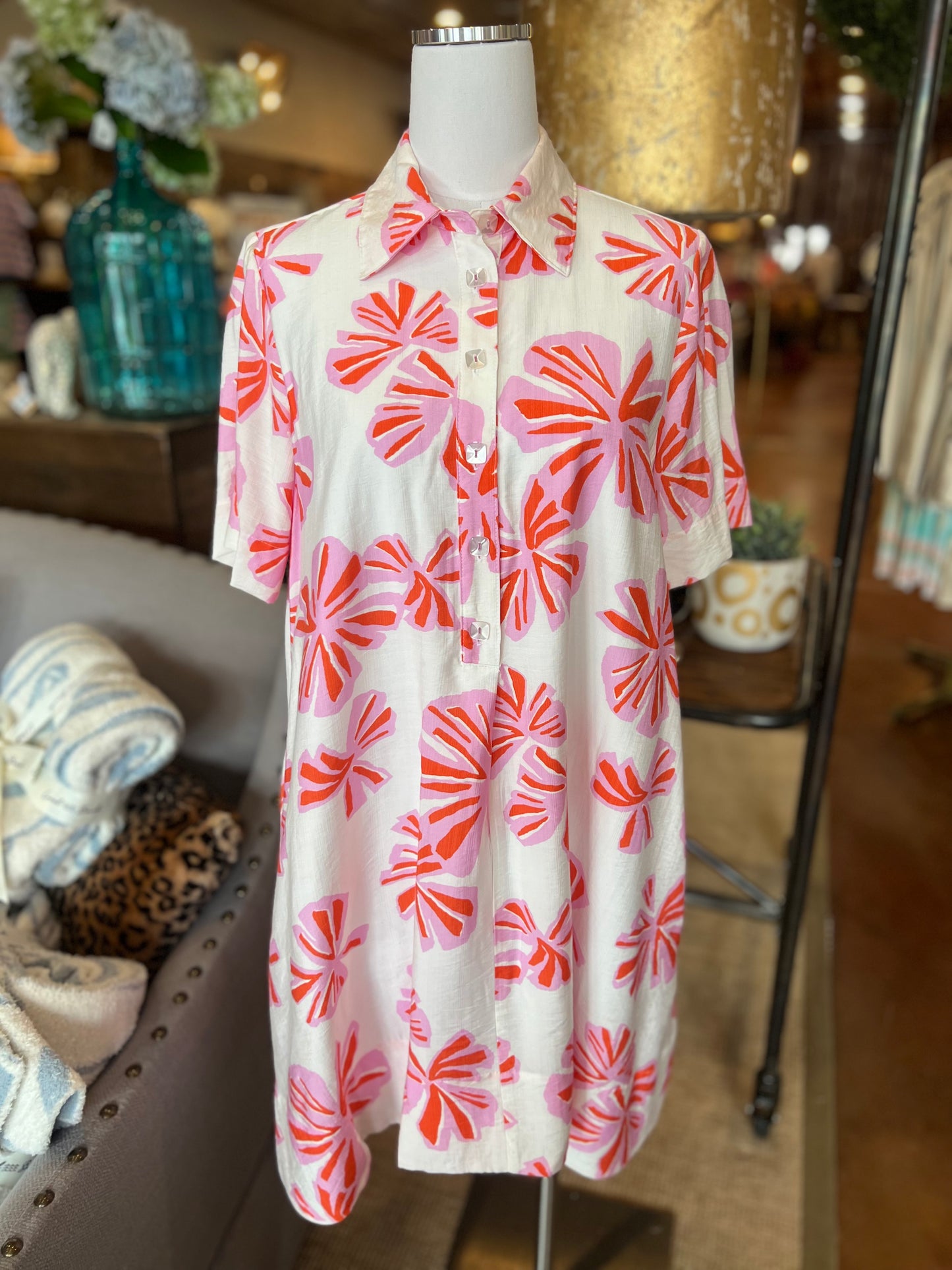Swing Shirt Dress