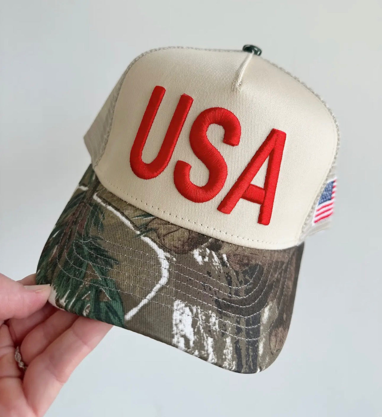 USA Vintage Camo Hat