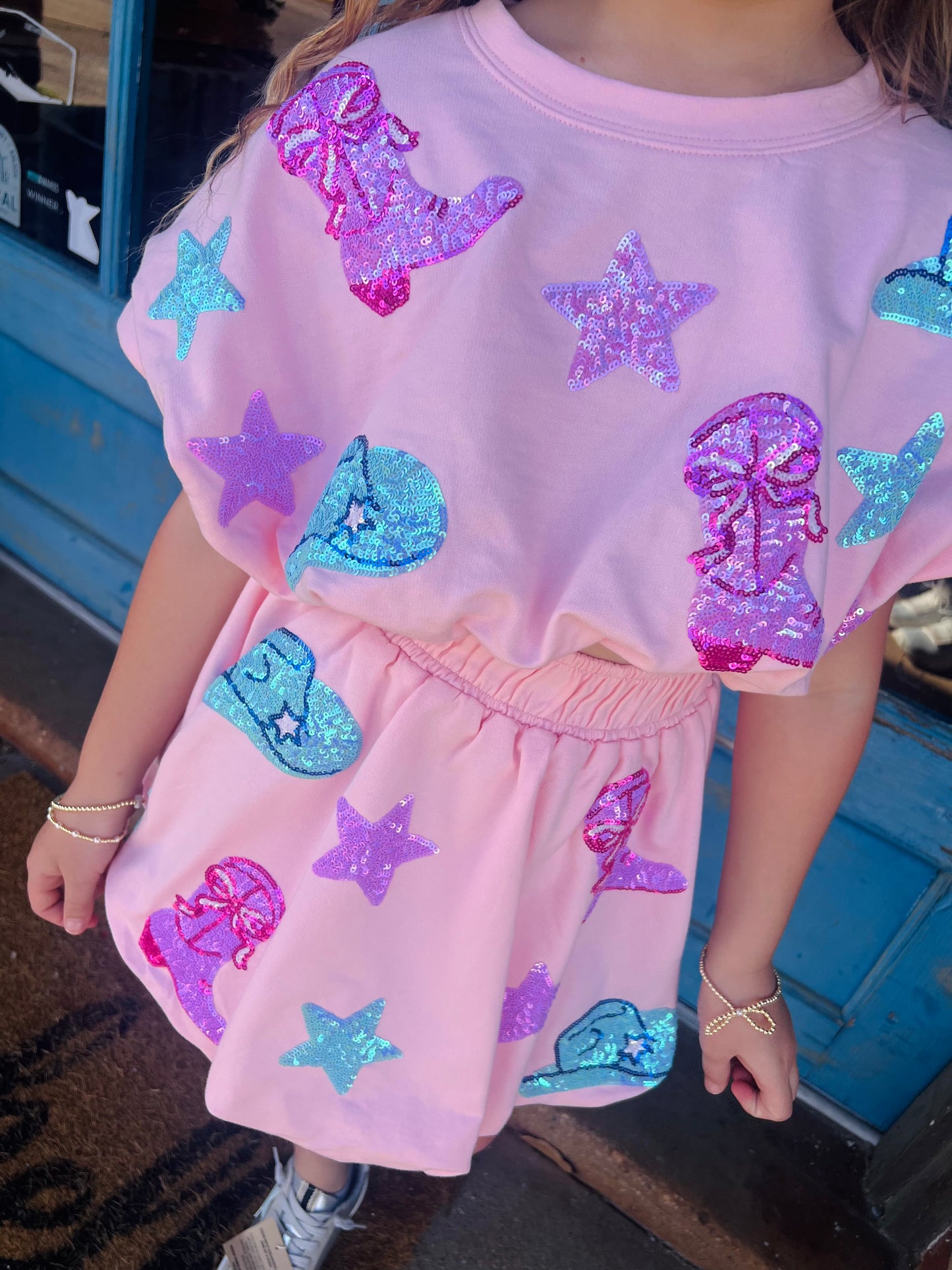 Cowgirl Sequin Tween Set