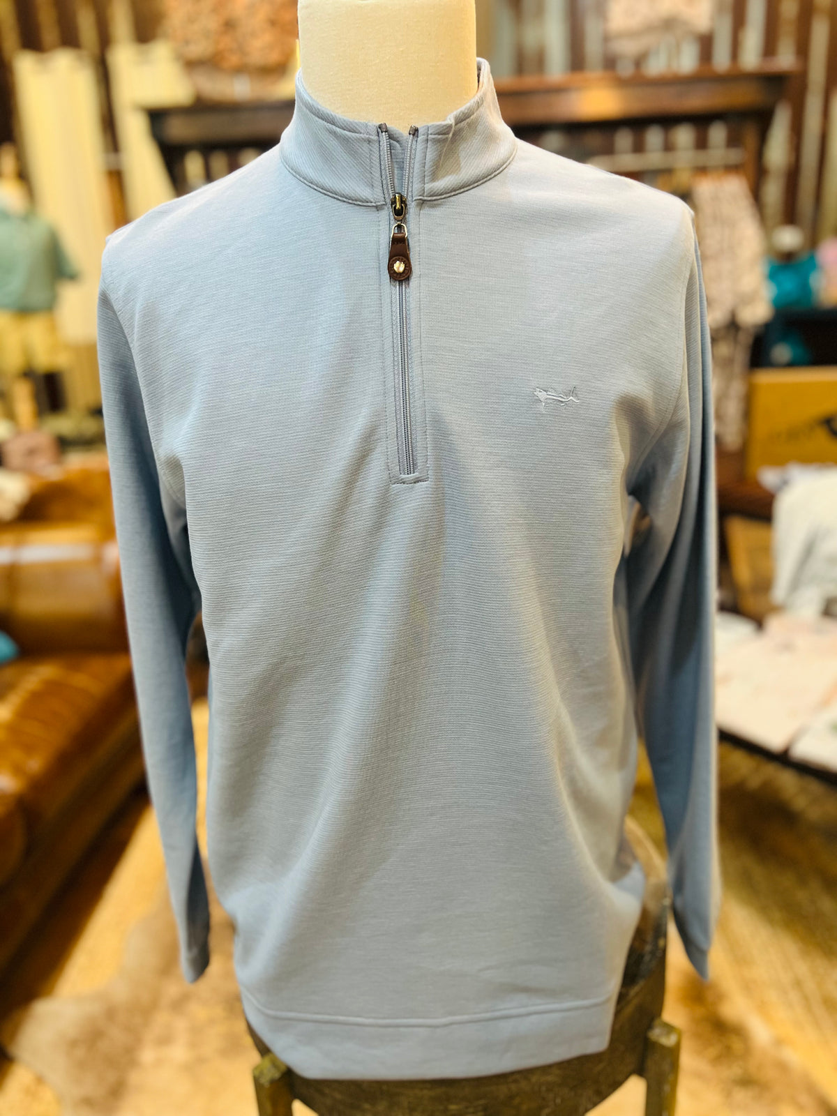 Blue Fog Harbor Quarter Zip