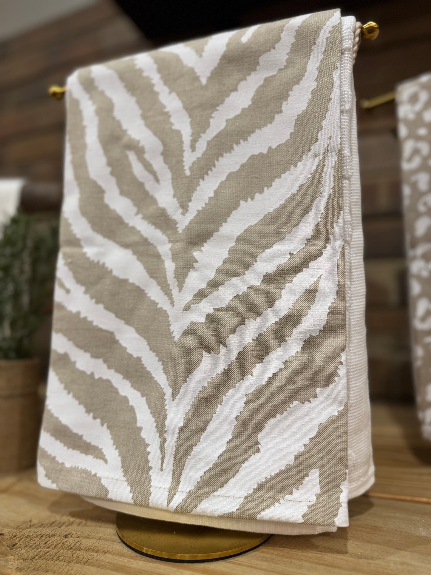 Animal Print Towel Set