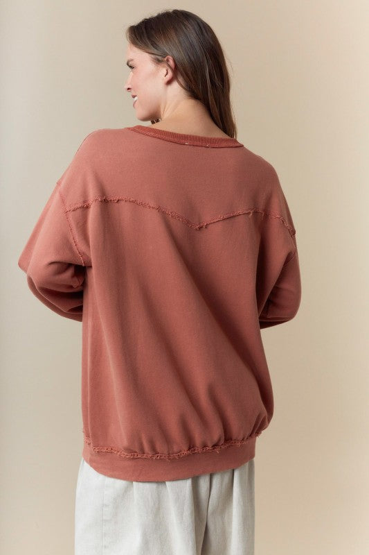 Western Yoke Sweatshirt