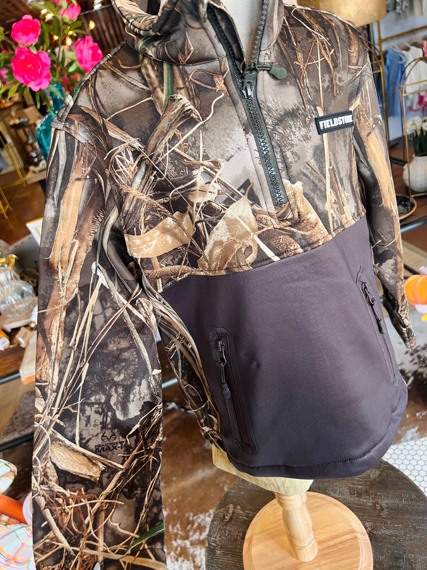 Youth Realtree Max-7 Quarter Zip