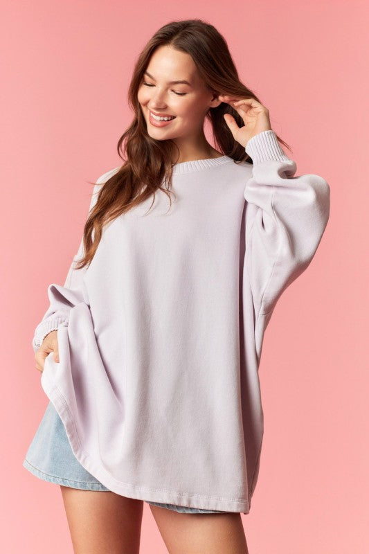 Mineral Washed Terry Tunic