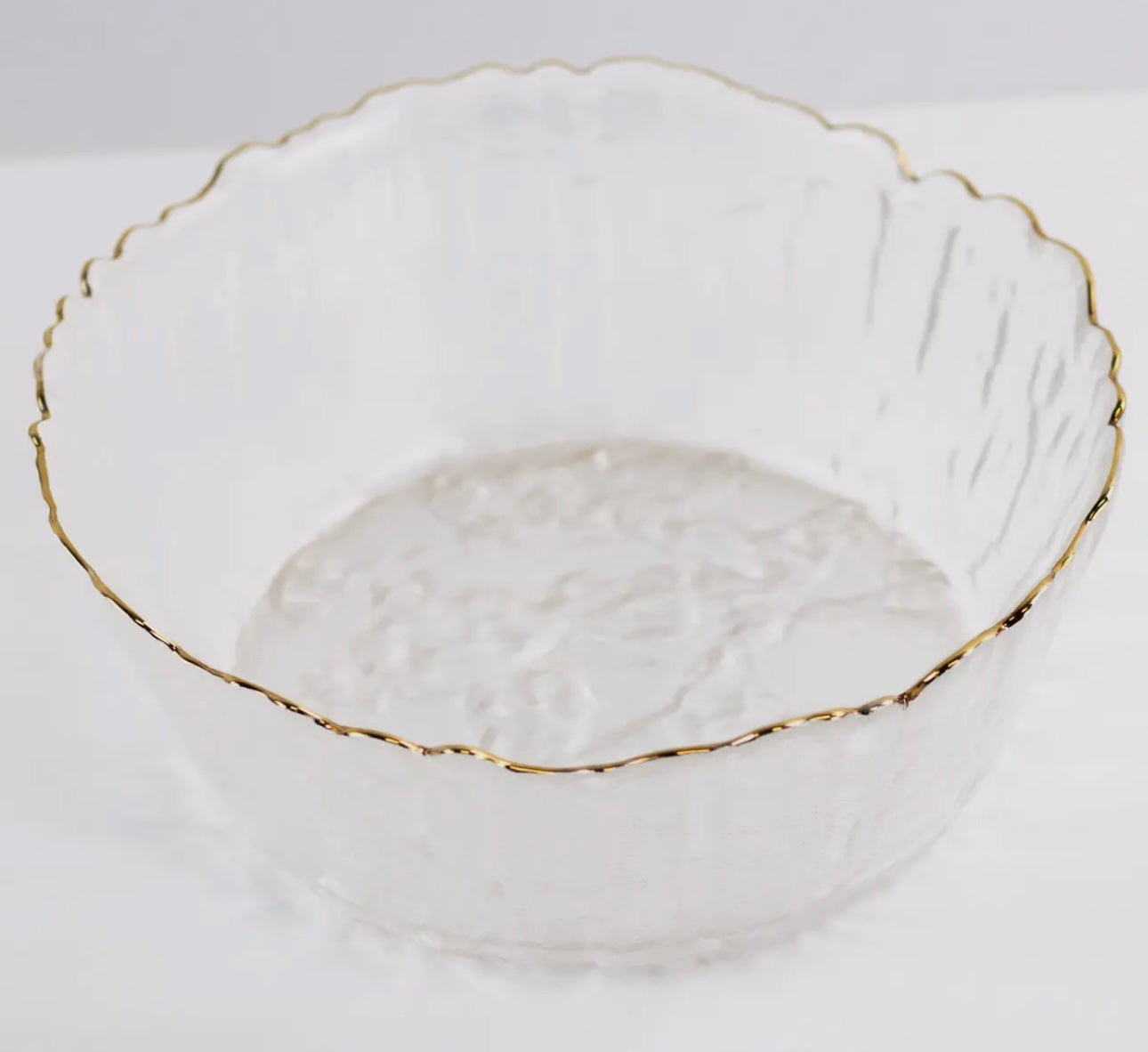 Marguerite Glass Serving Bowl