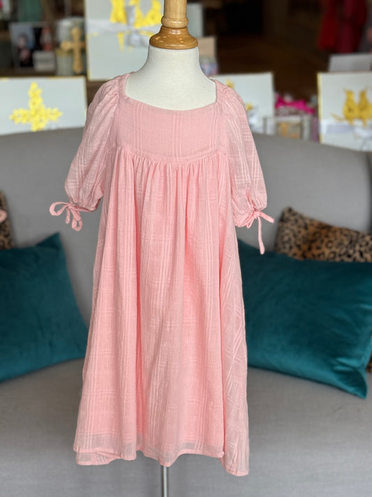 Girls Blush Pink Dress