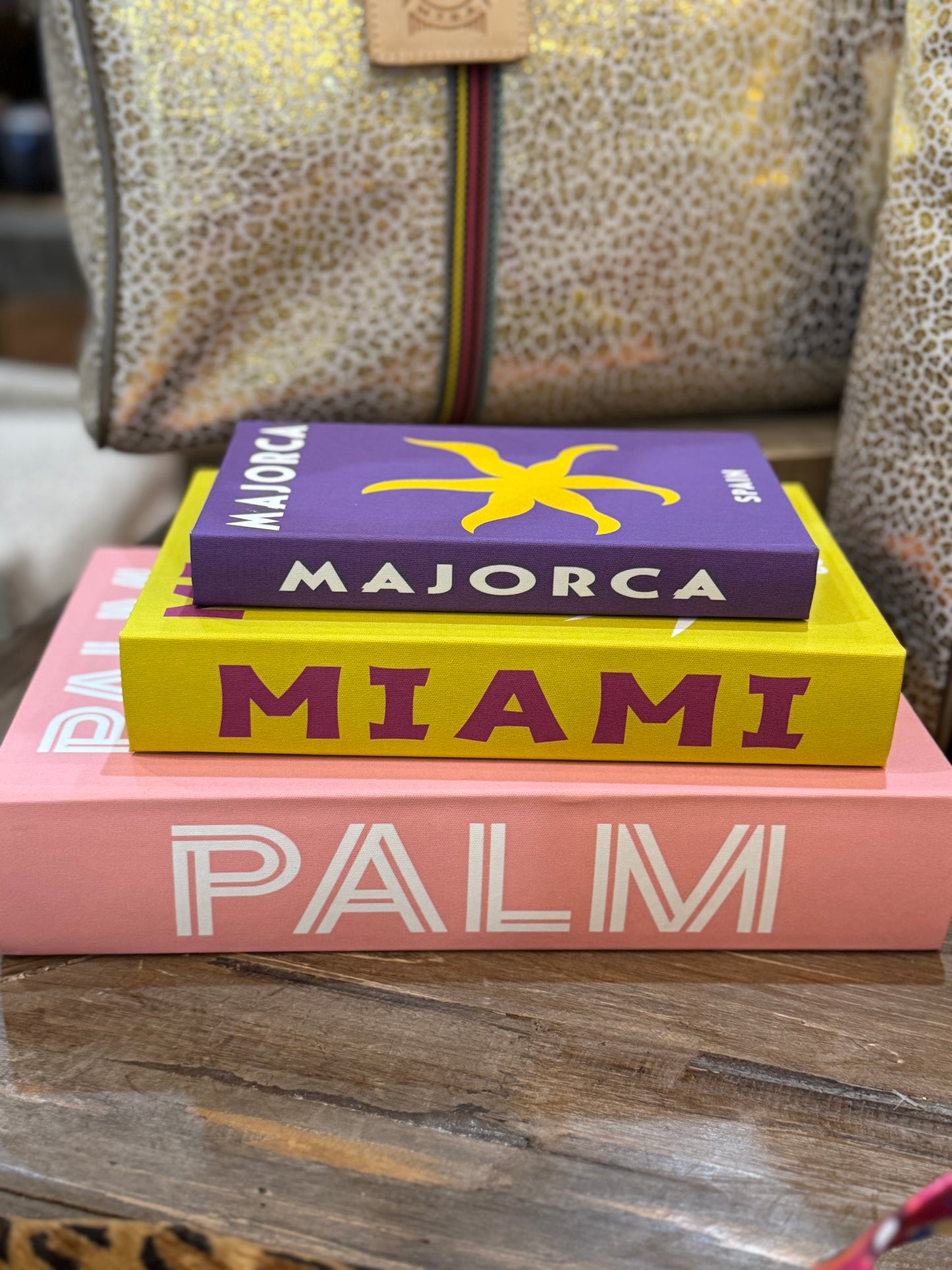 Canvas Book Storage Set